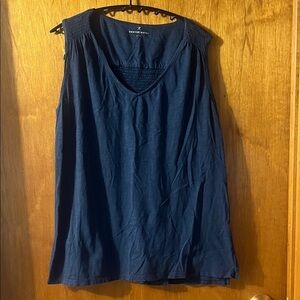 Denver Hayes Deep Blue Tank Top Large